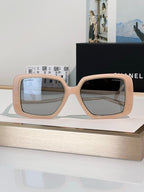 CHANEL Quilted Square Frame Sunglasses – Signature Edit