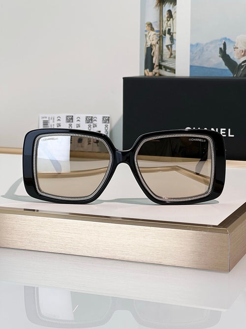 CHANEL Quilted Square Frame Sunglasses – Signature Edit