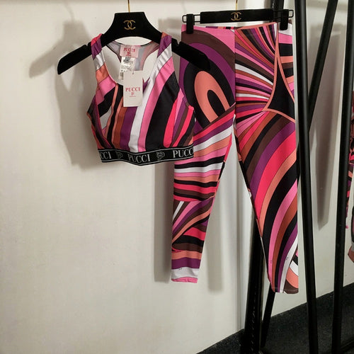 Emilio Pucci Pink Psychedelia Performance Set