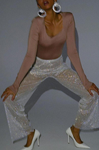 'Najala' Mesh Pants