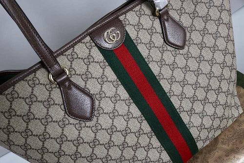 Gucci Ophidia GG Supreme Boston Bag