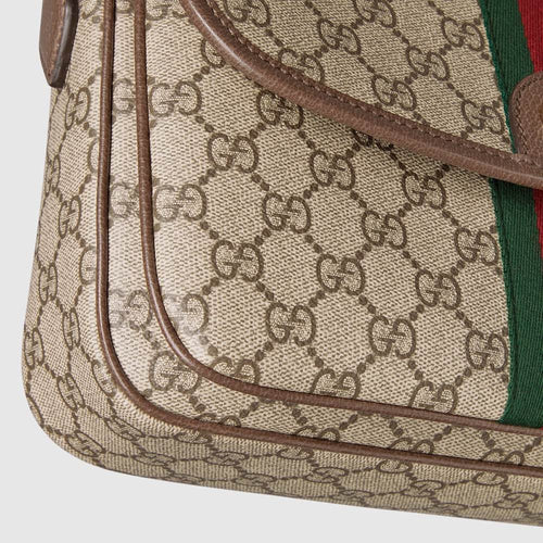 Gucci Ophidia GG Supreme Medium Flap Shoulder Bag