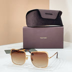 TOM FORD – Imperium Carré Metal Sunglasses