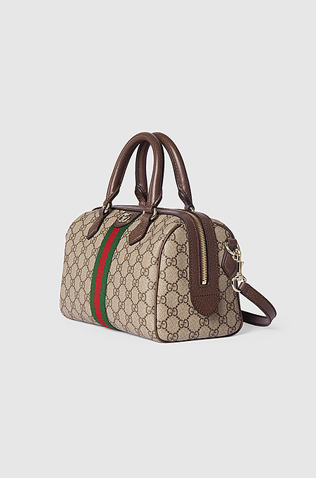 Gucci Ophidia GG Supreme Small Boston Bag