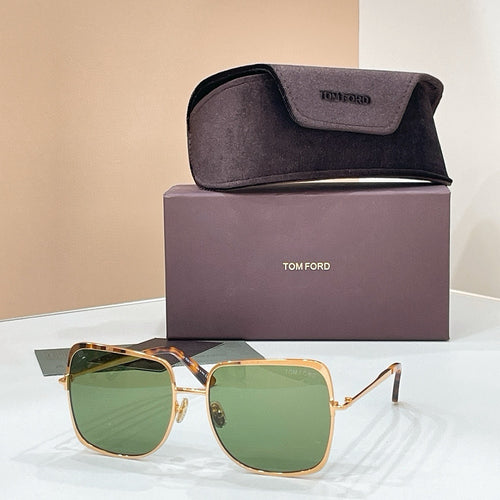 TOM FORD – Imperium Carré Metal Sunglasses