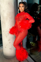 'Royal Rouise' Bodysuit