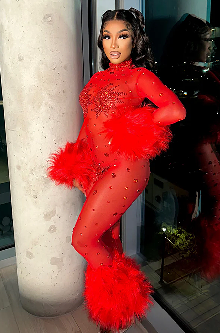 'Royal Rouise' Bodysuit