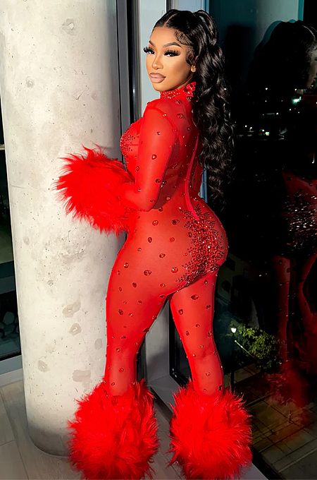 'Royal Rouise' Bodysuit