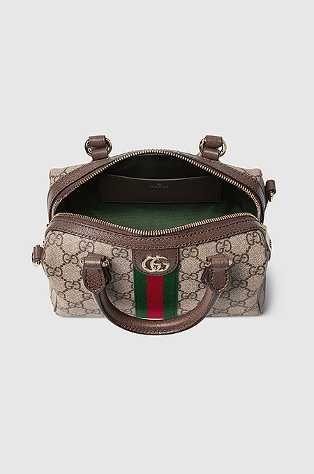 Gucci Ophidia GG Supreme Mini Boston Bag