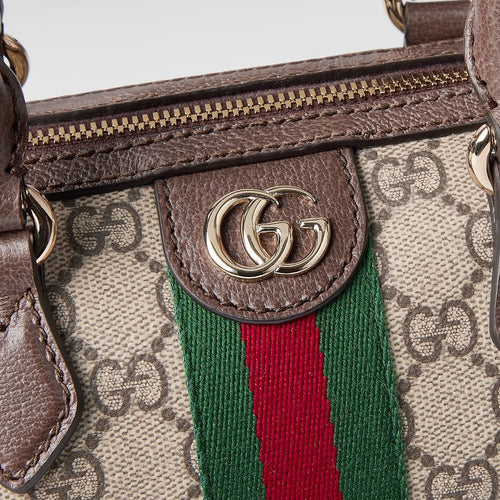 Gucci Ophidia GG Supreme Mini Boston Bag