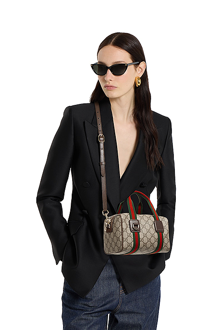 Gucci Ophidia GG Supreme Mini Top Handle Bag