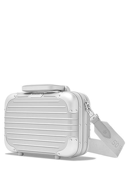 Rimowa Original Aluminum Compact Case in White
