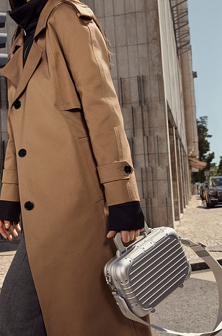 Rimowa Original Aluminum Compact Case in White