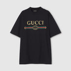 GUCCI – Signature Web Logo Cotton Tee