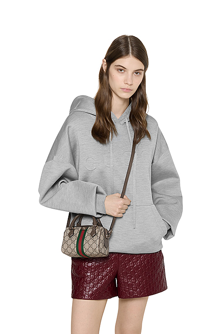 Gucci Ophidia GG Supreme Mini Boston Bag