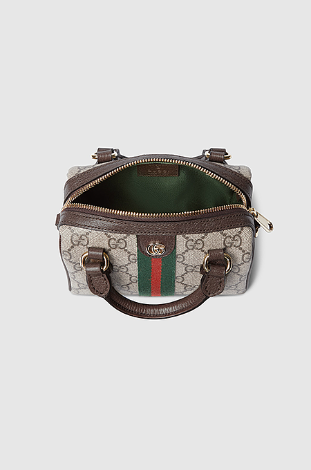 Gucci Ophidia GG Supreme Mini Boston Bag