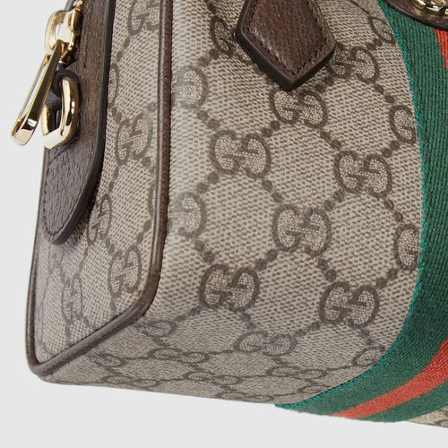 Gucci Ophidia GG Supreme Mini Boston Bag