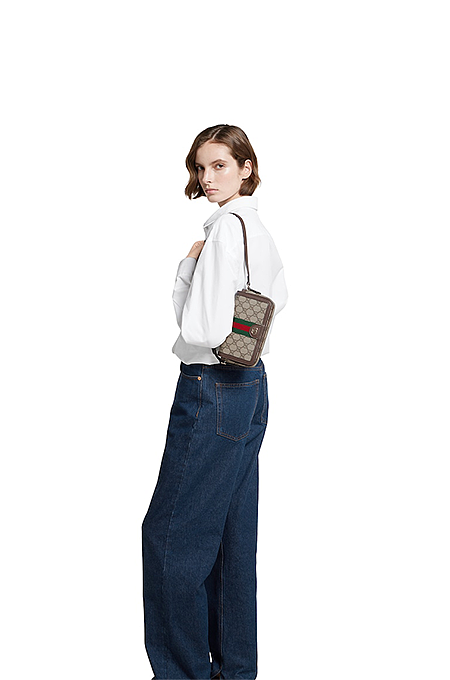 Gucci Ophidia GG Supreme Mini Shoulder Bag