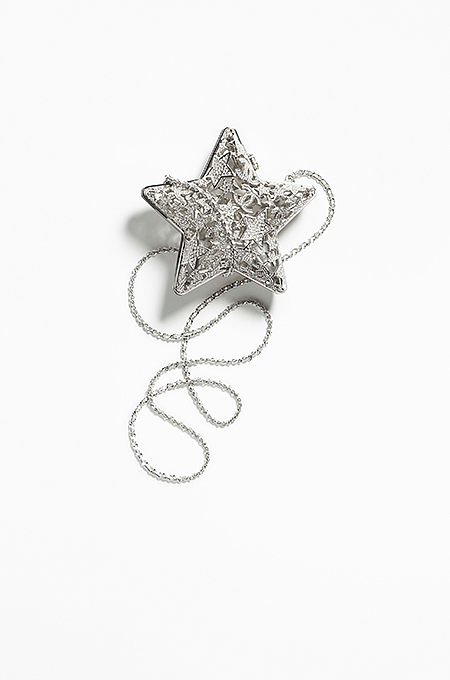 Chanel Star Minaudière Collector’s Edition – Silver-Tone Metal with Strass