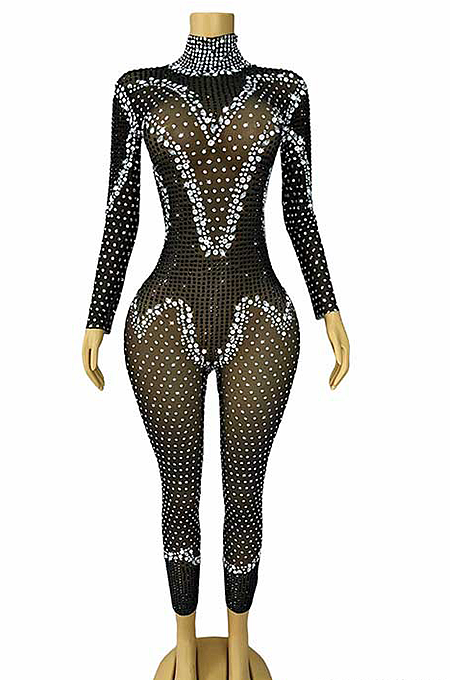 'Jiar' Couture Jumpsuit