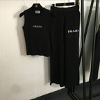 Prada Monogram Knitwear Pants Set for Women