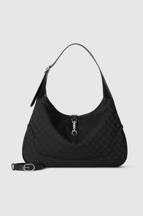 Gucci Noir Jackie 1961 Small Hobo Bag (Smooth Leather)
