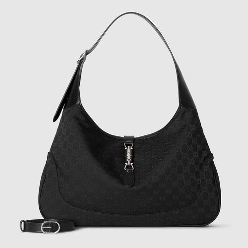 Gucci Noir Jackie 1961 Small Hobo Bag (Smooth Leather)
