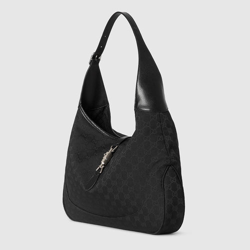 Gucci Noir Jackie 1961 Small Hobo Bag (Smooth Leather)