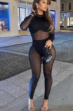 'Triere' Mesh Jumpsuit