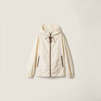 Miu Miu Épure Nylon Hooded Jacket – Crème Atelier Edition
