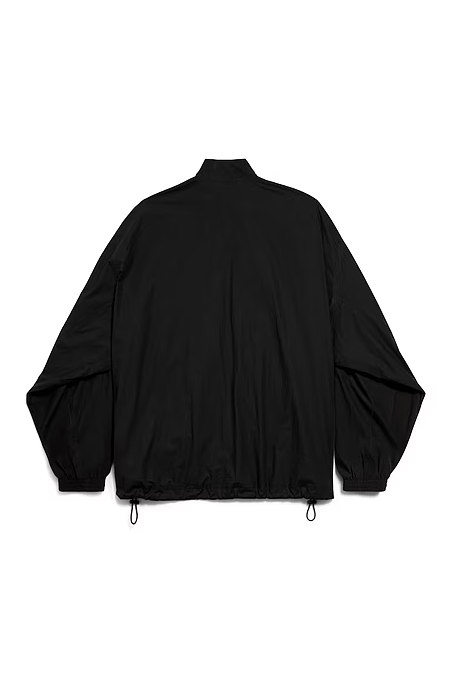 Balenciaga “Velocity Curve” Graphic Windbreaker – Black & White