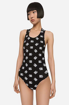D&G Monogram One Piece Swimwear
