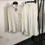 Loewe Ivory Anagram Signature Lounge Set