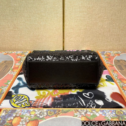 'Sequel of She' Dolce & Gabbana Sicily Sequins Shoulder Bag