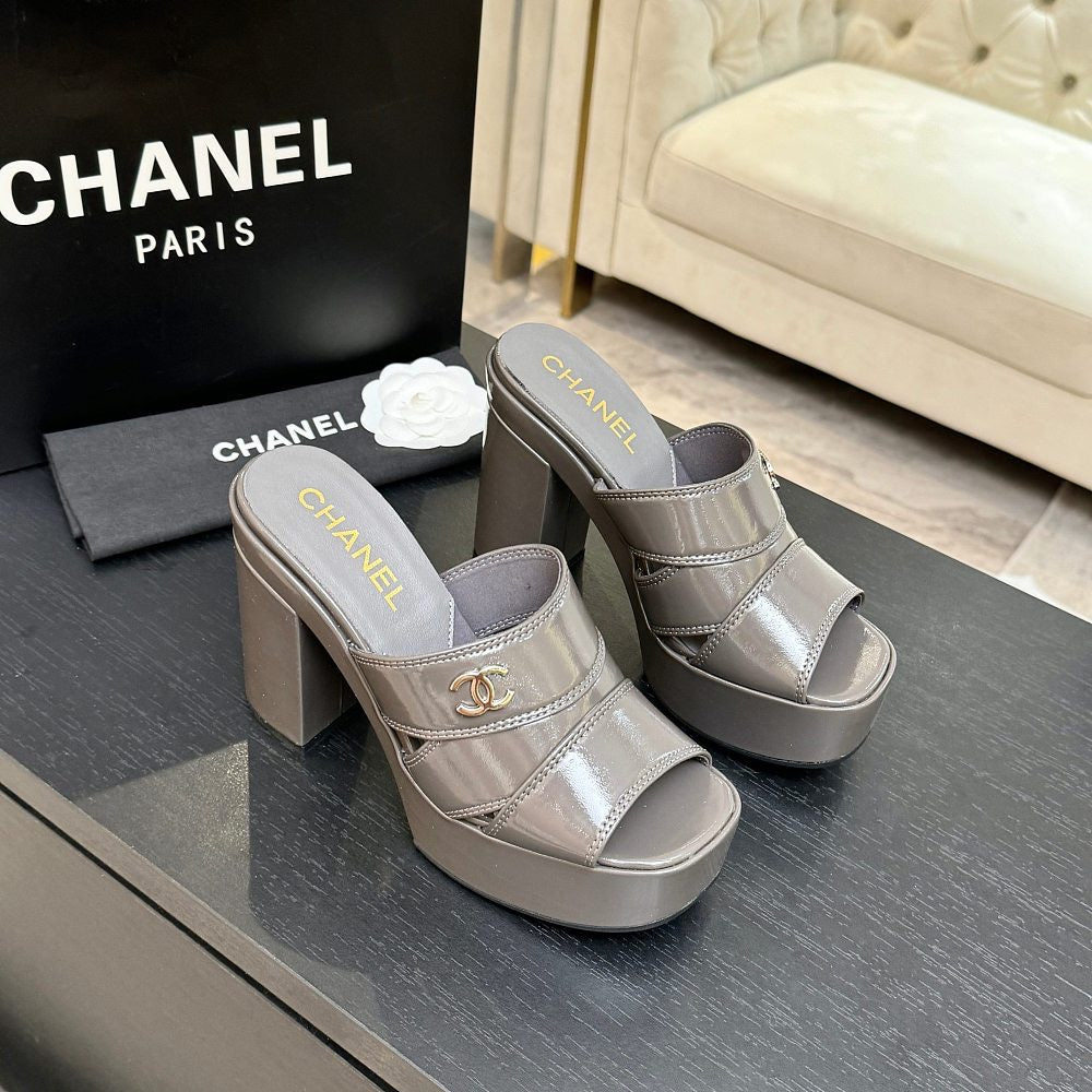 Chanel Élévation Platform Mule – Gris Cendré Edition – LUXE LIVING