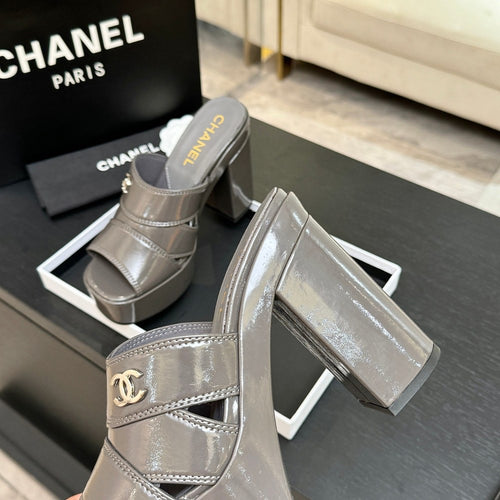 Chanel Élévation Platform Mule – Gris Cendré Edition
