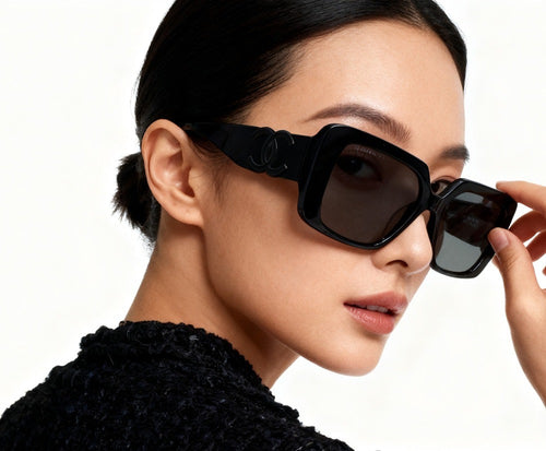 Chanel ‘Grand Carré Luxe’ Oversize Square Sunglasses