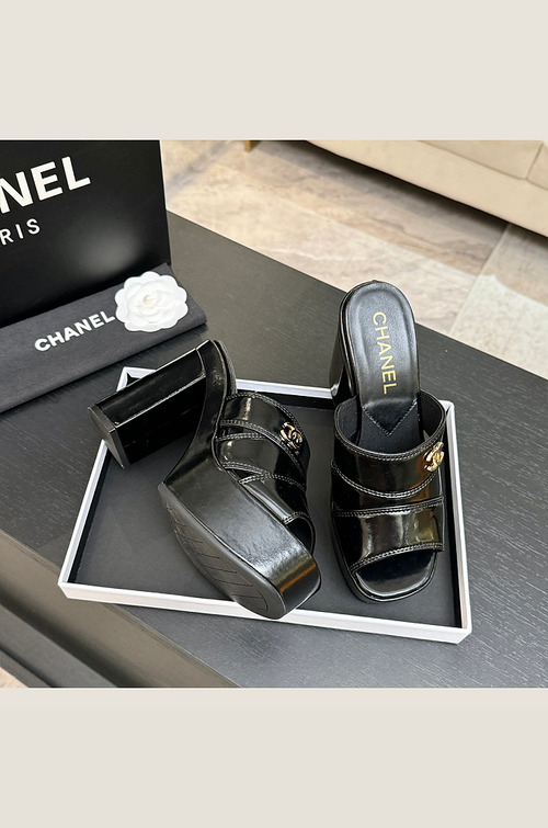 Chanel Élévation Platform Mule – Gris Cendré Edition