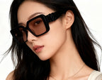 Chanel ‘Grand Carré Luxe’ Oversize Square Sunglasses