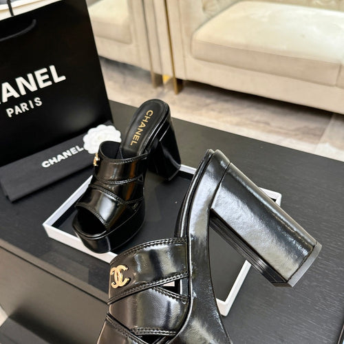 Chanel Élévation Platform Mule – Gris Cendré Edition