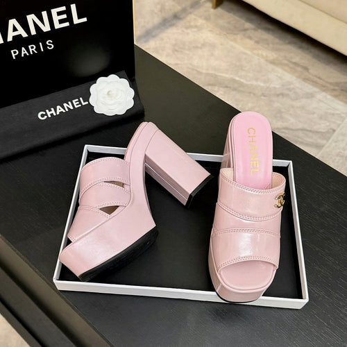 Chanel Élévation Platform Mule – Rose Poudré Edition