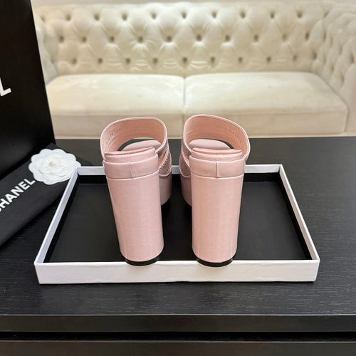 Chanel Élévation Platform Mule – Rose Poudré Edition