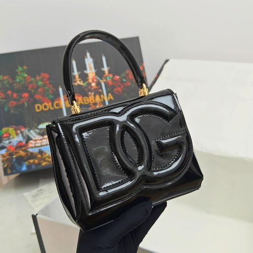 D&G Mini Patent Leather Handbag