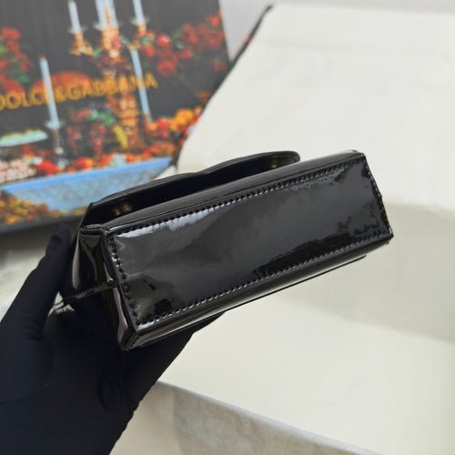 D&G Mini Patent Leather Handbag