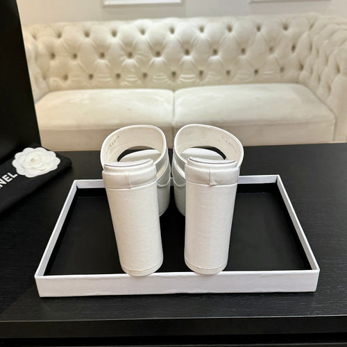 Chanel Élévation Platform Mule – Blanc Éclat Edition