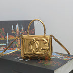 D&G Mini Patent Leather Handbag