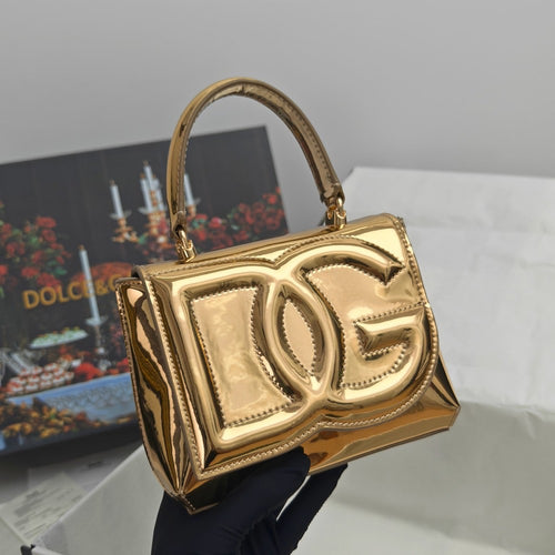 D&G Mini Patent Leather Handbag