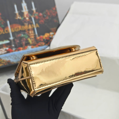 D&G Mini Patent Leather Handbag