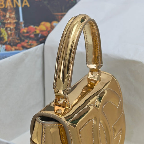 D&G Mini Patent Leather Handbag