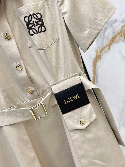 Loewe – Atelier Anagram Shirt Dress